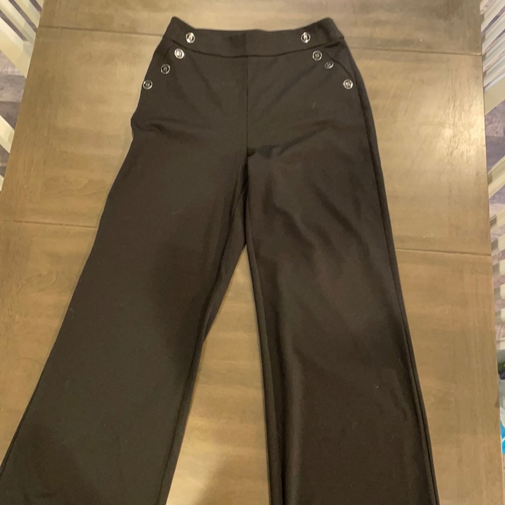 Black NY&Co size medium pull on dress slacks